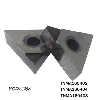 

2PCS TNMA160402 TNMA160404 TNMA160408 PCD CBN Inserts CNC PCD CBN Diamond insert For Lathe Tools Inserts Carbide Milling Insert