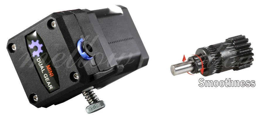 Mellow upgrade Drivegear kit двойной привод инжекторный экструдер комплект для Prusa i3 3d принтер клонированный Btech мини Боуден экструдер