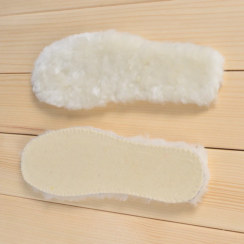 

Super Thick Pure Wool Warm Insoles Women Men's Shoes Pad Insole Wool Thick 1.8cm Deodorant Winter Keeping Feet Warm Comfortable