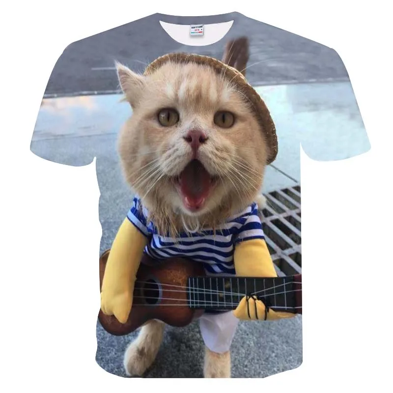 Женская футболка с рисунком ночной кошки, короткий рукав, топ, 3d, Harajuku, футболки, топ размера плюс, футболка с животными, женская футболка, Прямая поставка M-5x - Цвет: Бургундия