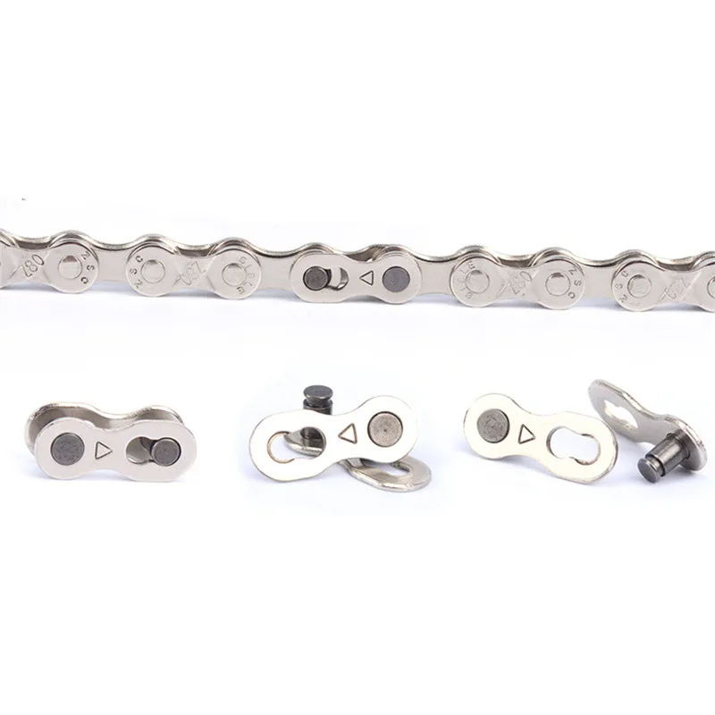 Flash Deal 1pair of Practical Mountain MTB Road Bike Chain Buckle  Chain Connector Magic Buckle button6-7-8 9 10 Speed Button Magic Button 0