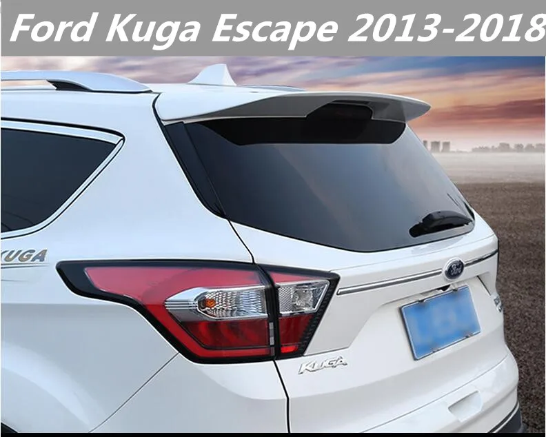Jioyng краски заднего крыла багажник спойлер для 13 17 18 Ford Kuga Побег 2013 2014 2015 2016 2017 2018