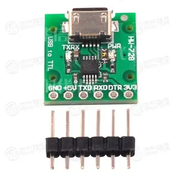 

5pcs CH340E MSOP10 USB to TTL module / can be used as PRO / MINI downloader