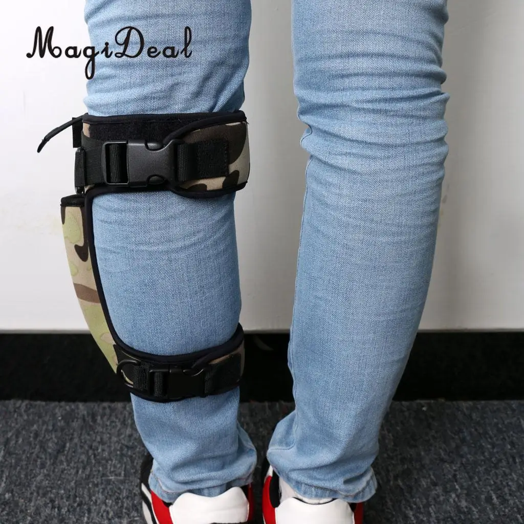 

MagiDeal Adjustable Camo Neoprene Sheath Scuba Tech Dive Diving Gear Equipment