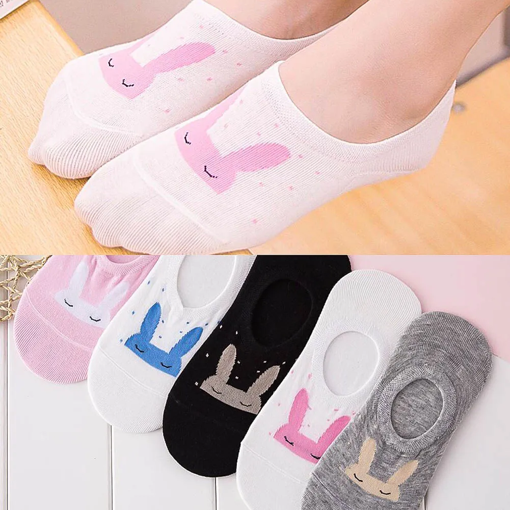 Women Socks Cute Cotton Ankle Sock Suit for Summer Spring Stretchy