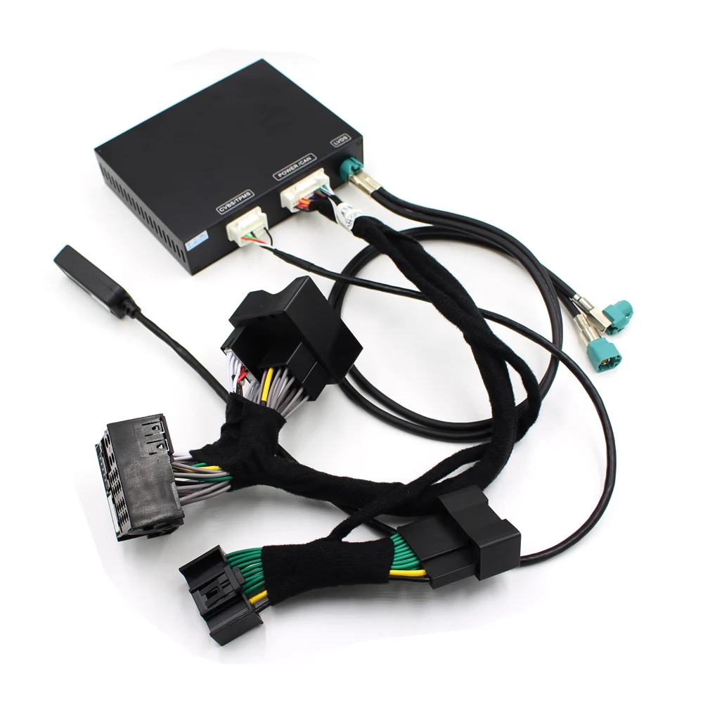 Excellent Carlinkit Wired Apple CarPlay Decoder for Audi A4 A5 Q5 C6 Q7 3G/3G+MMI muItimedia interface CarPlay&Android auto Retrofit Kit 6