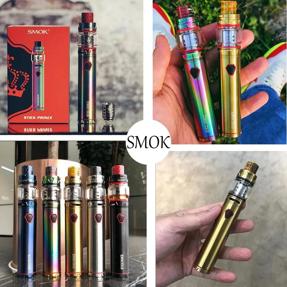 Оригинальный стартовый набор SMOK Stick Prince бокс мод батарея 3000 мАч бак TFV12 8 мл