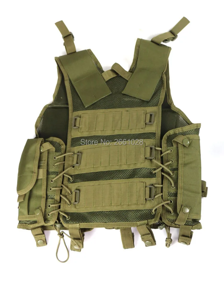 Военный тактический сетчатый жилет армейский охотничий страйкбол рыболовные жилеты с несколькими карманами Мужская командная куртка жилет