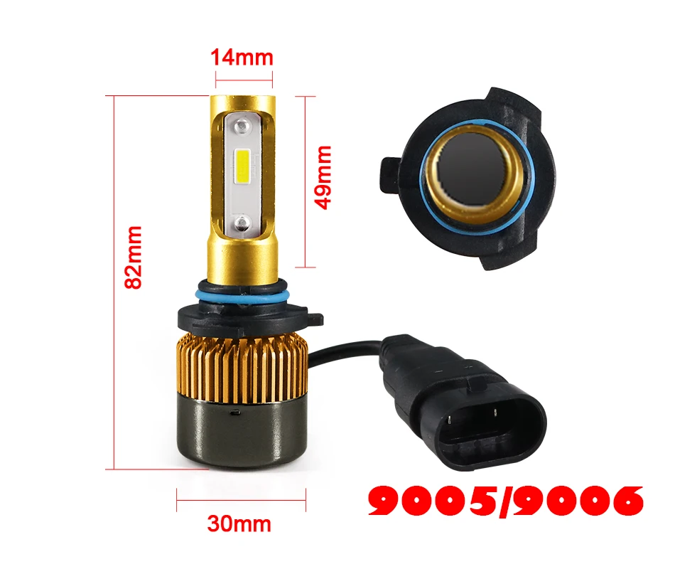 H7 LED H4 H11 9005 9006 B(16)