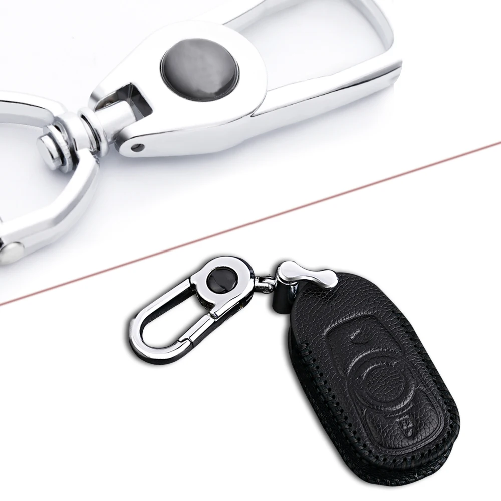 Кожаный чехол с дистанционным управлением для автомобильного ключа OPEL 3 кнопки