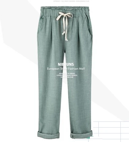 calças largas com elastico na cintura