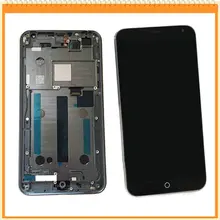For Meizu MX4 LCD Display with Touch Screen Glass Digitizer Full Assembly + LCD Frame Free shipping