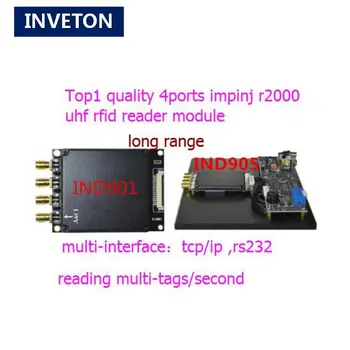 

access control 4-Channel R2000 Chip 30m Multi-tags Long Range Reading RFID UHF Reader Module TCP IP/RS232 interface optional