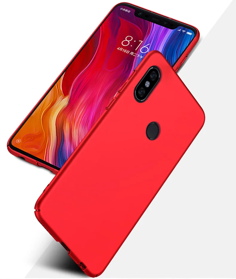 

Frosted Ultra Thin Hard Plastic Back Cover for Xiaomi mi 8 case Matte Shield Protect Phone Cases For Xiaomi 8 Xiaomi mi8 case