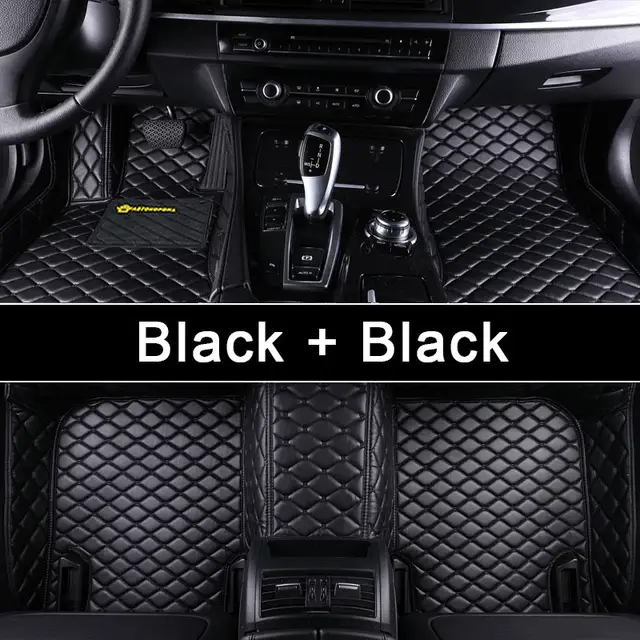 Us 76 95 43 Off Autorown Car Floor Mats For Toyota Hilux Surf Iv V 4runner Car Floor Leather Mat Interior Accessories Car Styling Waterproof In