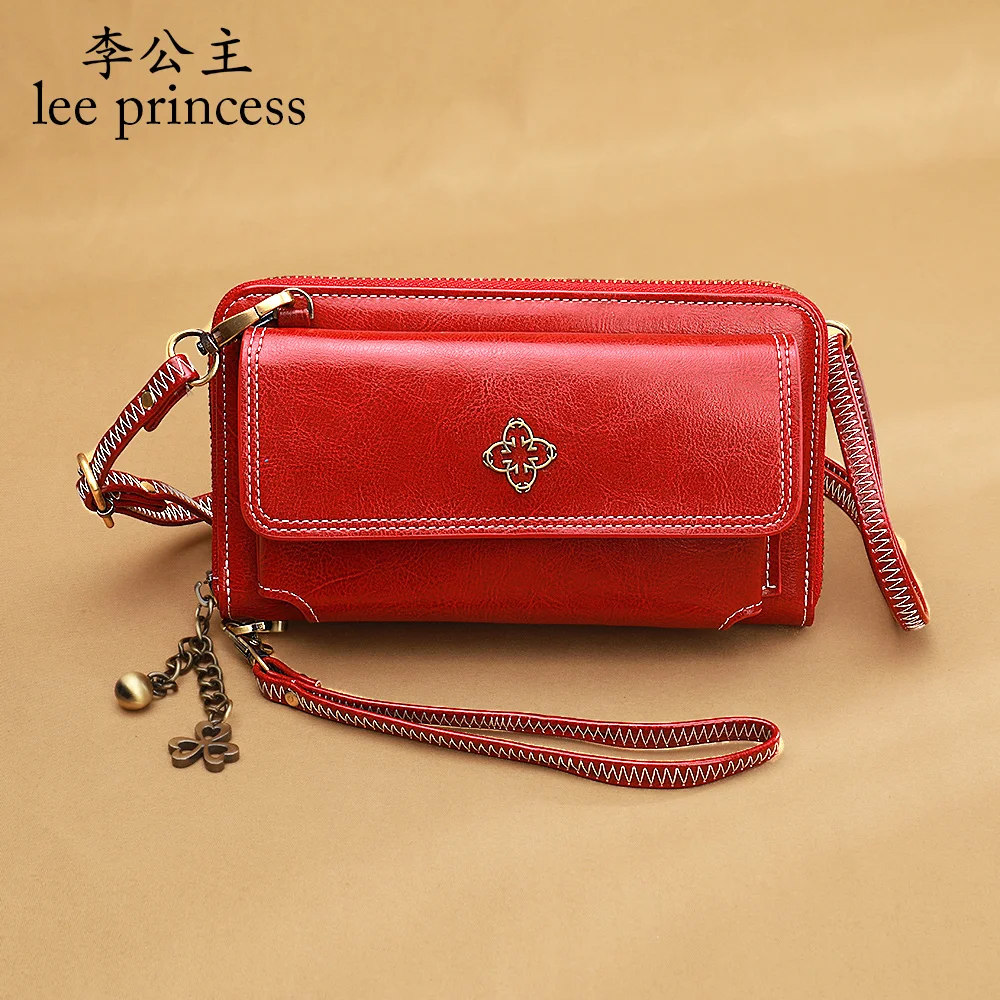 Lee Princess, кошелек для телефона, Женский держатель для карт, паспорт, водительские права, спилок, кошелек для монет, женские кошельки, женский клатч