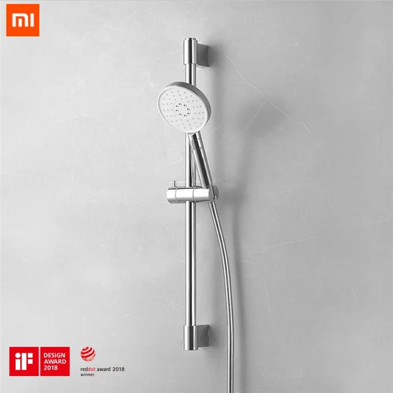 Xiaomi Dabai ручная насадка для душа, набор подъемных стержней 3 в 1, 360 градусов, 120 мм, 53 отверстия для воды с ПВХ, мощный массажный Душ