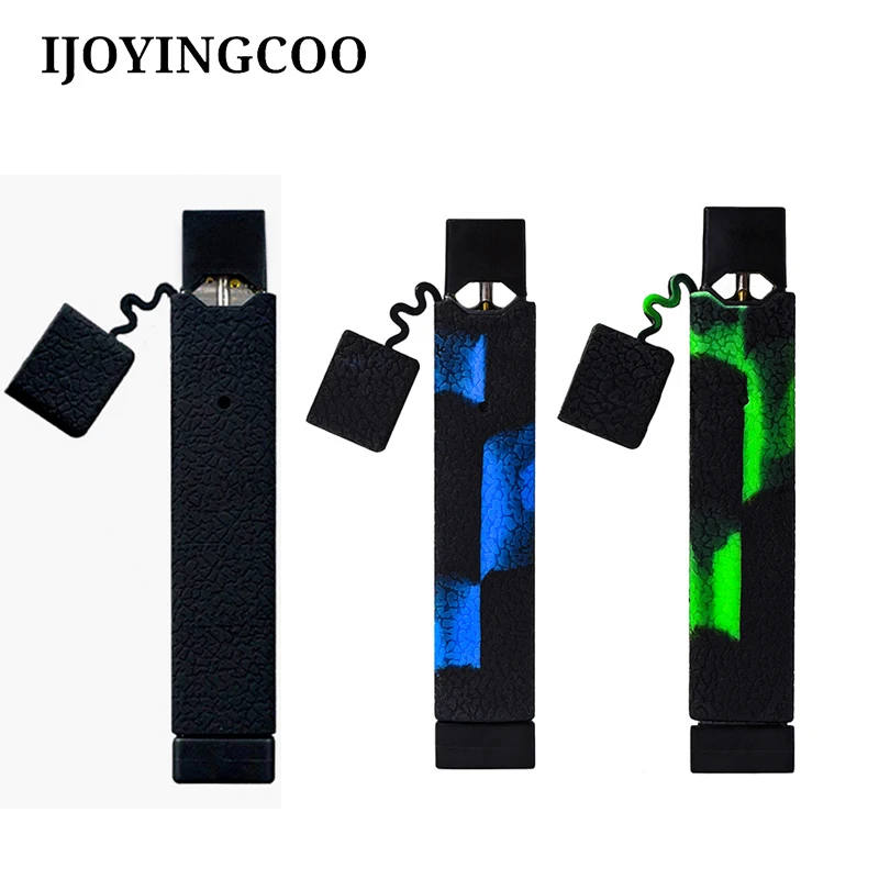 

Silicone Cover Case For JUUL Cool Design Pattern Stickers In Large Stock For JUUL Free Shipping
