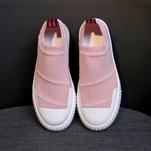 Женские кроссовки; модная обувь из вулканизированной кожи; Женская Удобная обувь; x27s Slip; x2don; белые теннисные кроссовки; Feminino