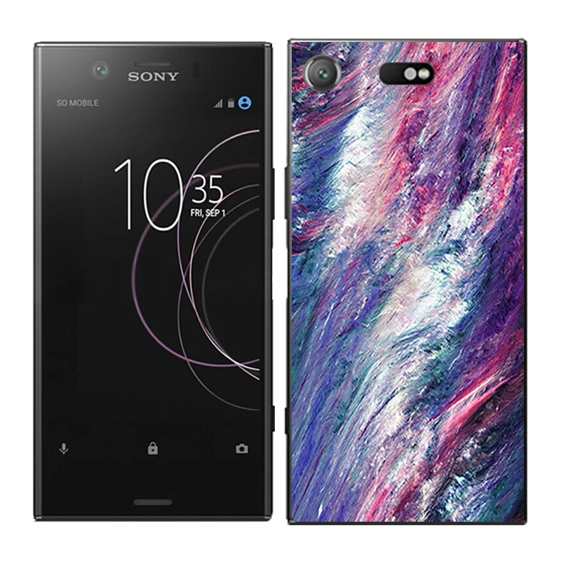 Чехлы для телефонов для Sony Xperia XZ1 компактный чехол слон чехол с рисунком Fundas Мягкий Силиконовый ТПУ чехол ультра тонкие чехлы - Цвет: 12