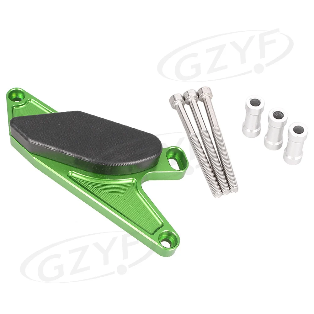 CNC крышка сцепления двигателя протектор для Suzuki Hayabusa GSXR1300 1999- алюминиевый сплав - Цвет: Зеленый