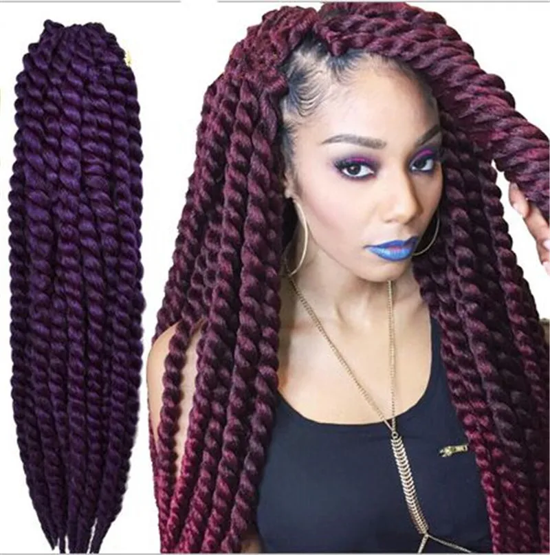 Janet Collection Hot Sale Good Quality Kanekalon Havana Mambo Twist Braid Synthetic Senegal Hair