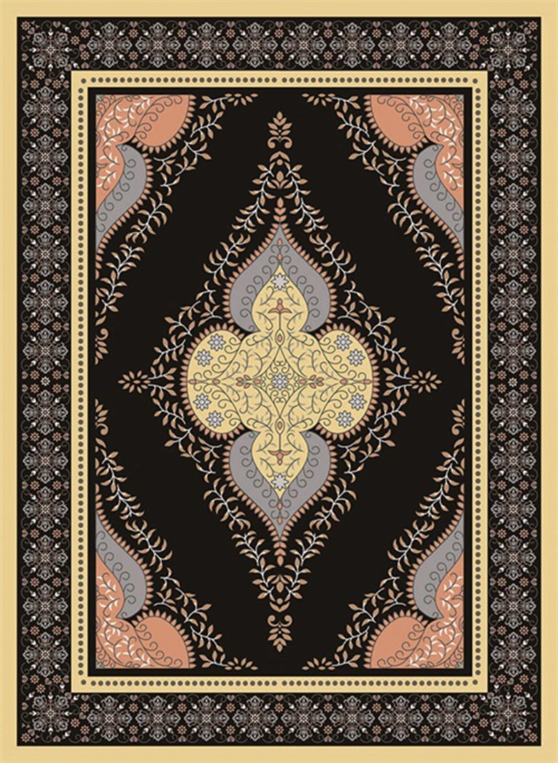 100*160 см большой марокканский стиль килим мягкие ковры для гостиной спальни ковер домашний декор геометрический тонкий напольный коврик