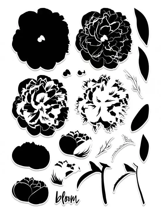 

Flowers Transparent Clear Silicone Stamp/Seal for DIY scrapbooking/photo album Decorative clear stamp W1492
