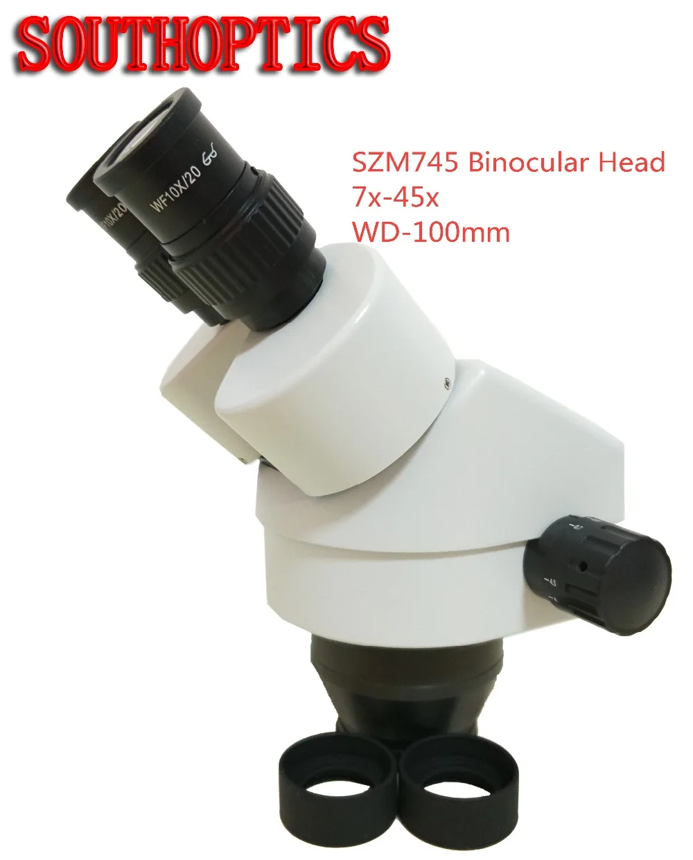 Scientific SZM745 7X 45X Zoom Stereo Microscope Binocular head WF10x