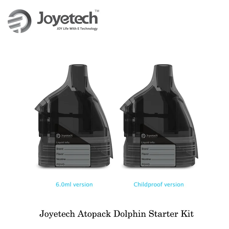 3pcs Joyetech ATOPACK DOLPHIN Replacement Cartridge Pod 6.0ml Elektronik Sigara Core for Joyetech ATOPACK DOLPHIN Kit Vaporizer 3pcs Joyetech ATOPACK DOLPHIN Replacement Cartridge Pod 6.0ml Elektronik Sigara Core for Joyetech ATOPACK DOLPHIN Kit Vaporizer