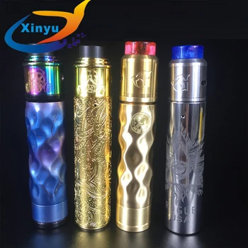 

Newest Rogue or AV Mod Kit Mechanical Mod 18650 Battery 510 wire vaporizer mod e-cigarette kit with drip double-issue atomizer