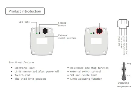  Original Dooya Electric Curtain Motor KT82TN Automatic Electric Curtain Motors Remote Control for S