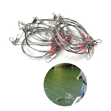 20 шт. рыболовная Соединительная леска, подпасок Leader Rig 2 Arm рыболовная приманка поворотные кольца из нержавеющей стали рыболовные снасти Коробка инструмент