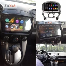 ZWNAV Android 6.0 RAM 2GB Car GPS Radio Screen No DVD Player For Mazda2 Mazda 2 2007-2014 Headunit Multimedia GPS Navigation