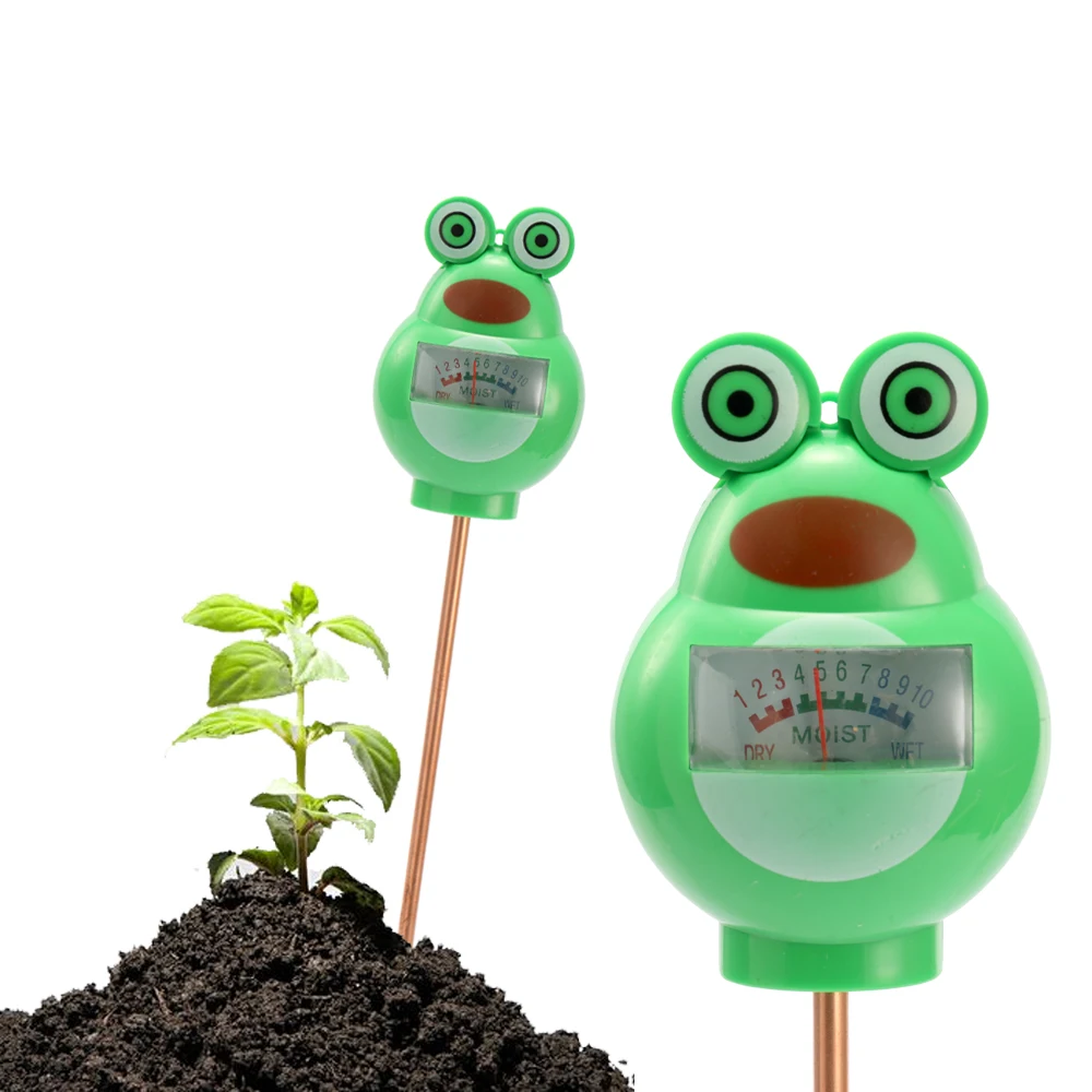 

Cartoon Frog Shape Soil Moisture PH Meter Digital 2 in 1 PH Detector Acidity Soil Tester Pointer Display Garden Survey Test Tool