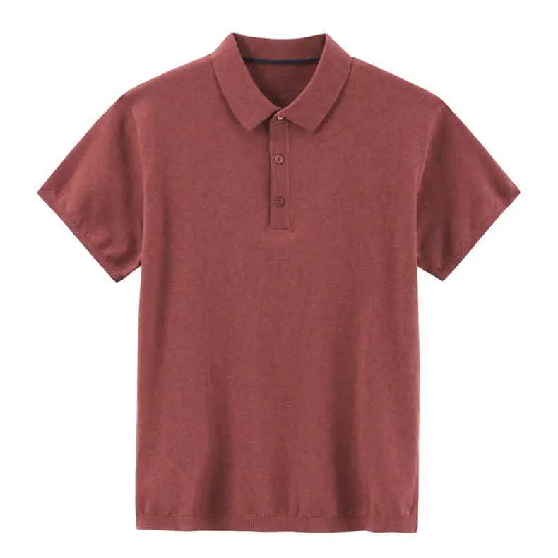 13Colors Summer Polos Men Sweater Quality Combed Cotton Knitted Short Polo Male Tees Top Pullover Large Plus Size 4XL Muls Brand 19