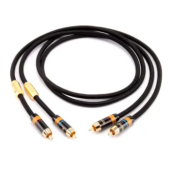 

XIANZUN W-100XH Oxygen-free copper signal line audio amplifier 2RCA audio cable