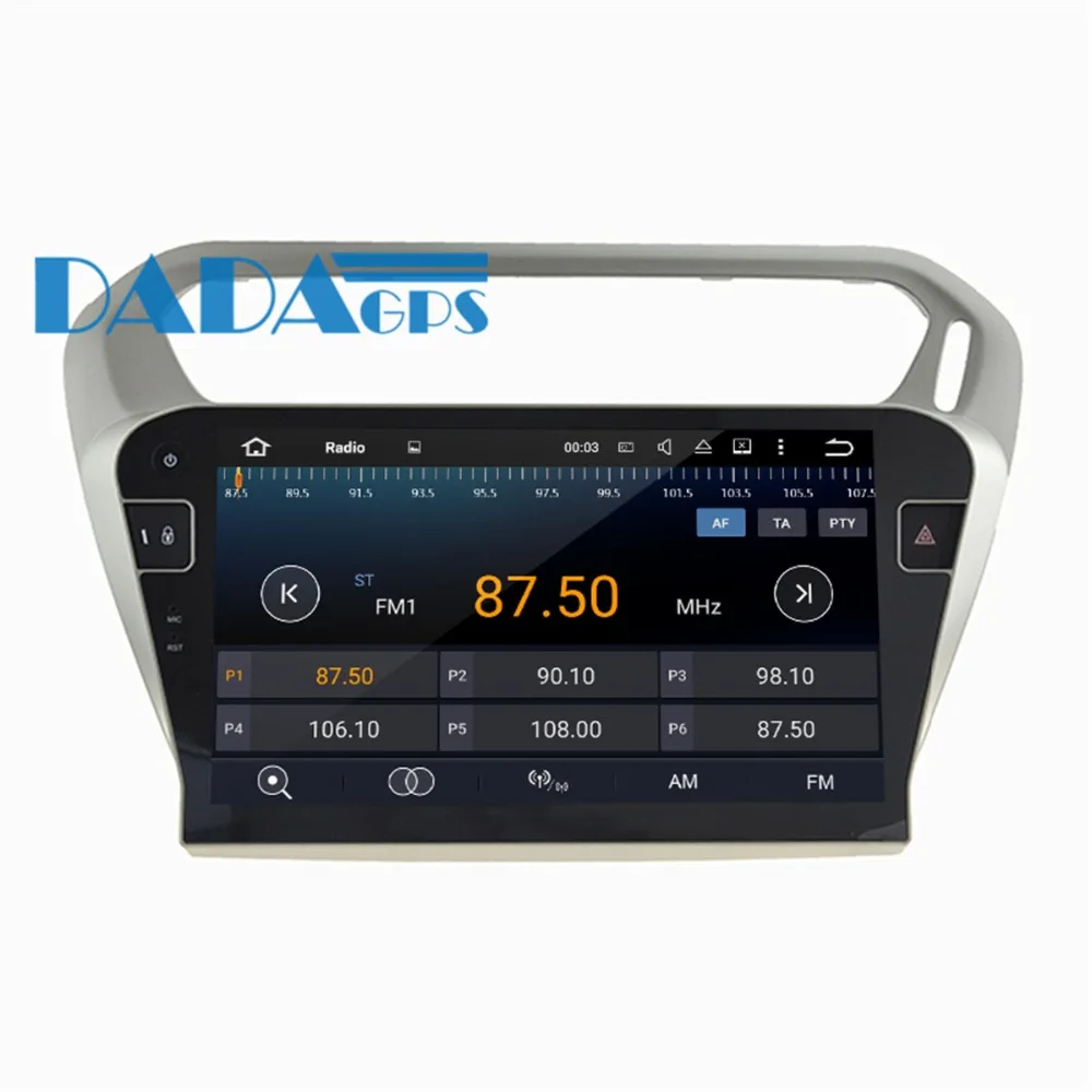 Cheap Newest Android8.0 4GB Car DVD player For PEUGEOT 301 For Citroen Elysee 2014-2017 GPS Navigation Multimedia Stereo Vehicle Radio 3