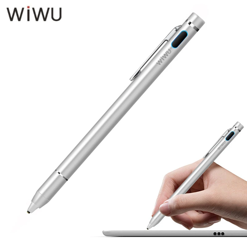 

WIWU Active Stylus Pen with 1.45mm Ultra Slim Nip for iPad xiaomi Tablet Suit For iOS and Android Capacitive Touchscreen 5 Color