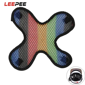 

LEEPEE 3D Cellular Network Helmet Inner Pad Universal Insert Liner Helmet Cushion Motorcycles Helmet Heat Insulation Pad