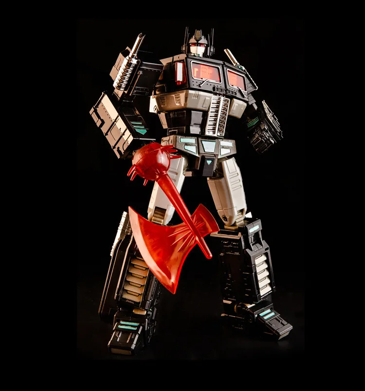 Figura de Ação Modelo Transformação g1 Robô Brinquedo Metal Liga op Mp10v Comandante Diecast Coleção Voyager Presente 18cm Kbb Mp10 ko 18 action figure