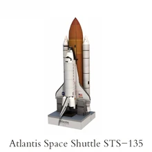 3D 1:150 Весы высокой 40 см Бумага DIY Модель Atlantis шаттл Самолеты игрушки для свадьбы/Рождество/день рождения /вечерние подарок A330