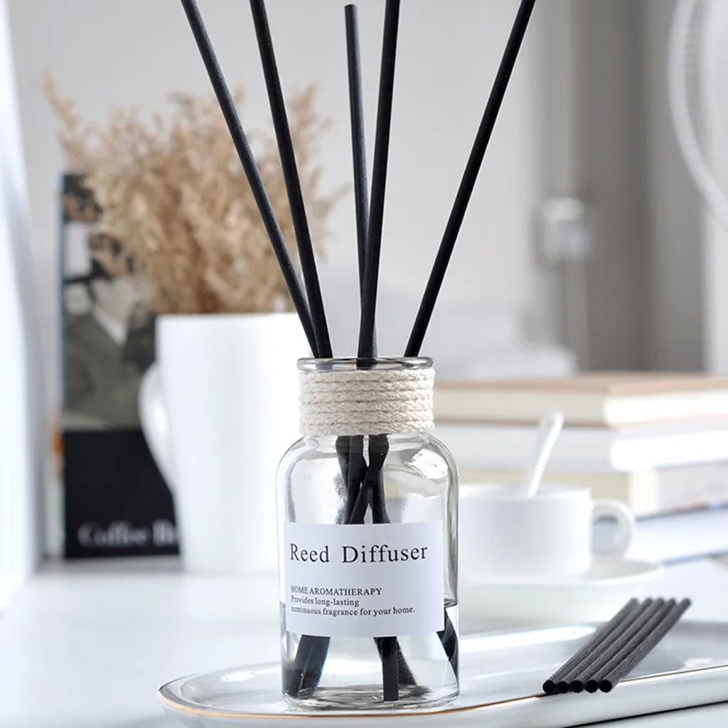 

2019 New Reed Oil Diffusers with Natural Sticks, Glass Bottle and Scented Oil 100 ML Home decor Drop Shipping