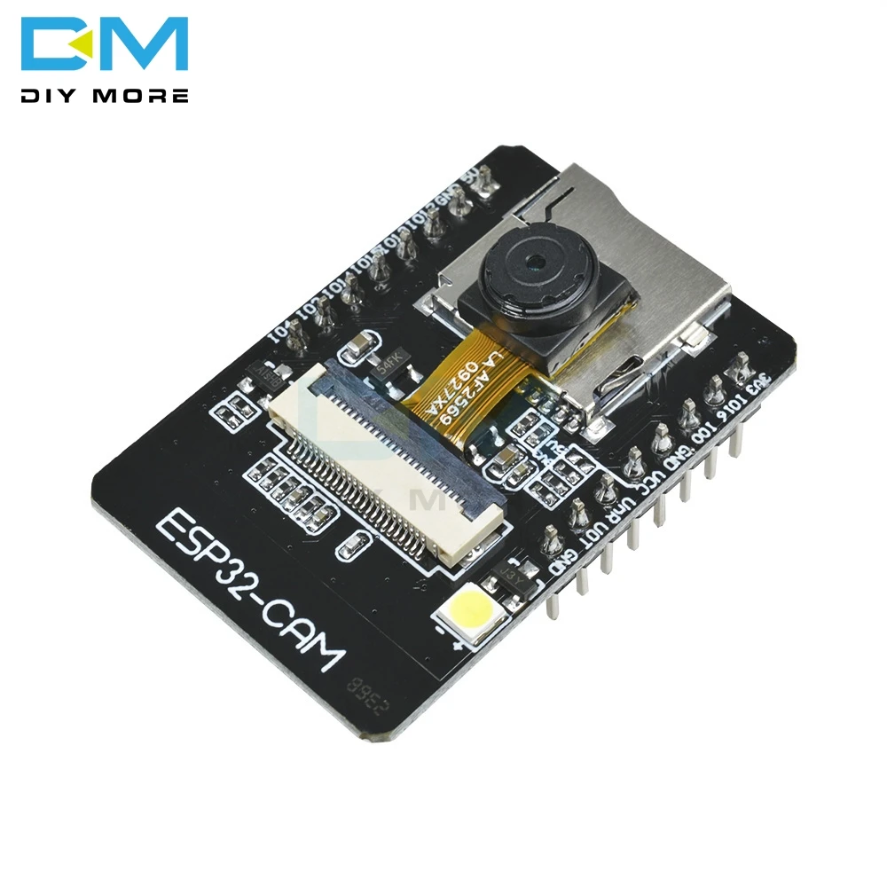 OV2640 ESP32-CAM Беспроводной Bluetooth модуль беспроводного доступа Wi-Fi, Камера макетная плата DC 5V ESP32 двухъядерный 32-бит Процессор 2MP TF карты OV7670 - Цвет: Красный