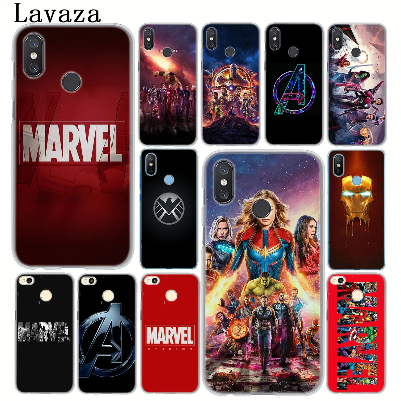 

Lavaza Avengers Endgame logo Marvel Thanos Case for Xiaomi MI 9 8 SE A2 Lite A1 pocophone f1 6 6X 5S 5X MIX 2S MAX 3 Mi9 MI8