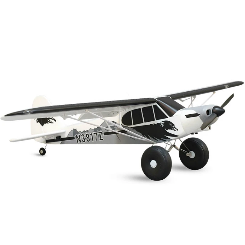 Радиоуправляемый самолет FMS 1700 мм 1 7 м PA 18 J3 Piper Super Cub 4S 5CH с гироскопом