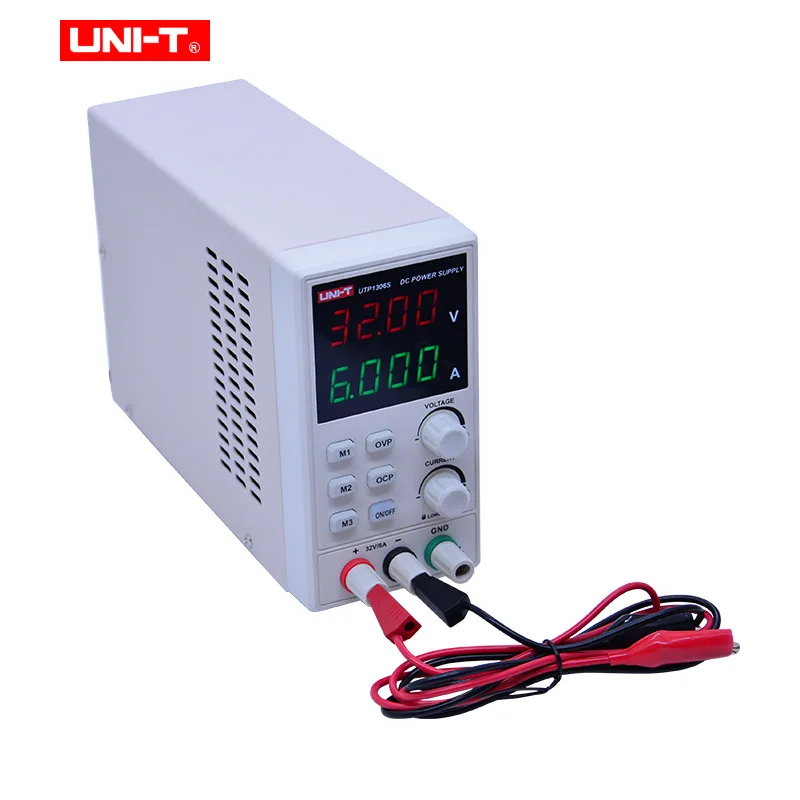 UNI-T UTP1306S DC Питание переменной, 32 V/6A Регулируемый переключения регулируется Питание цифровой с зажимы типа «крокодил»(220 V 50Hz