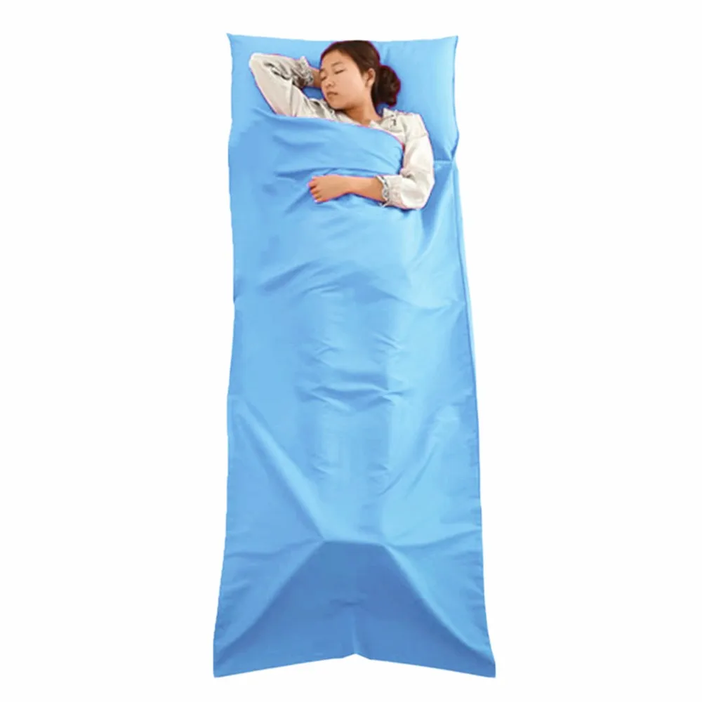 

New Ultralight Outdoor Sleeping Bag Liner Polyester Pongee Portable Splicing Single Sleeping Bags Camping Travel Sleep Bag