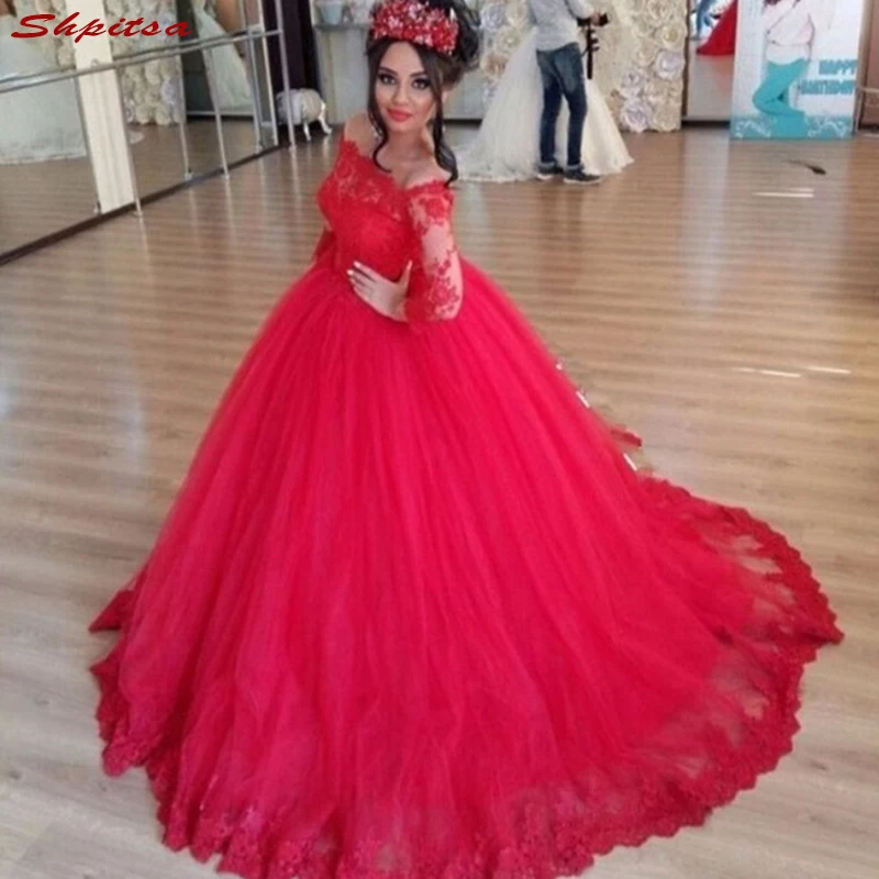 Rode Lange Mouwen Moeder van de Bruid Jurken voor Bruiloften Lace Off Shoulder Avond Bruidegom Godmother Jurken Rode Lange Mouwen Moeder van de Bruid Jurken voor Bruiloften Lace Off Shoulder Avond Bruidegom Godmother Jurken