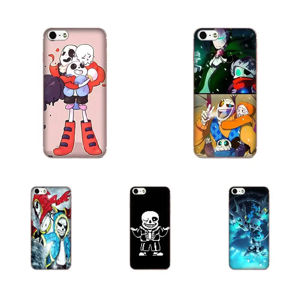 Sans Undertale для Xiaomi Mi3 Mi4 Mi4C Mi4i Mi5 Mi 5S 5X 6 6X A1 Max Mix 2 Note 3 4 Diy Окрашенные красивые аксессуары